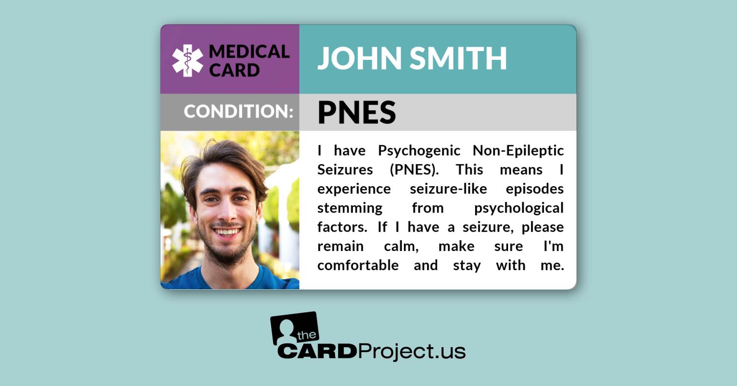 PNES Photo Medical ID Card (FRONT)